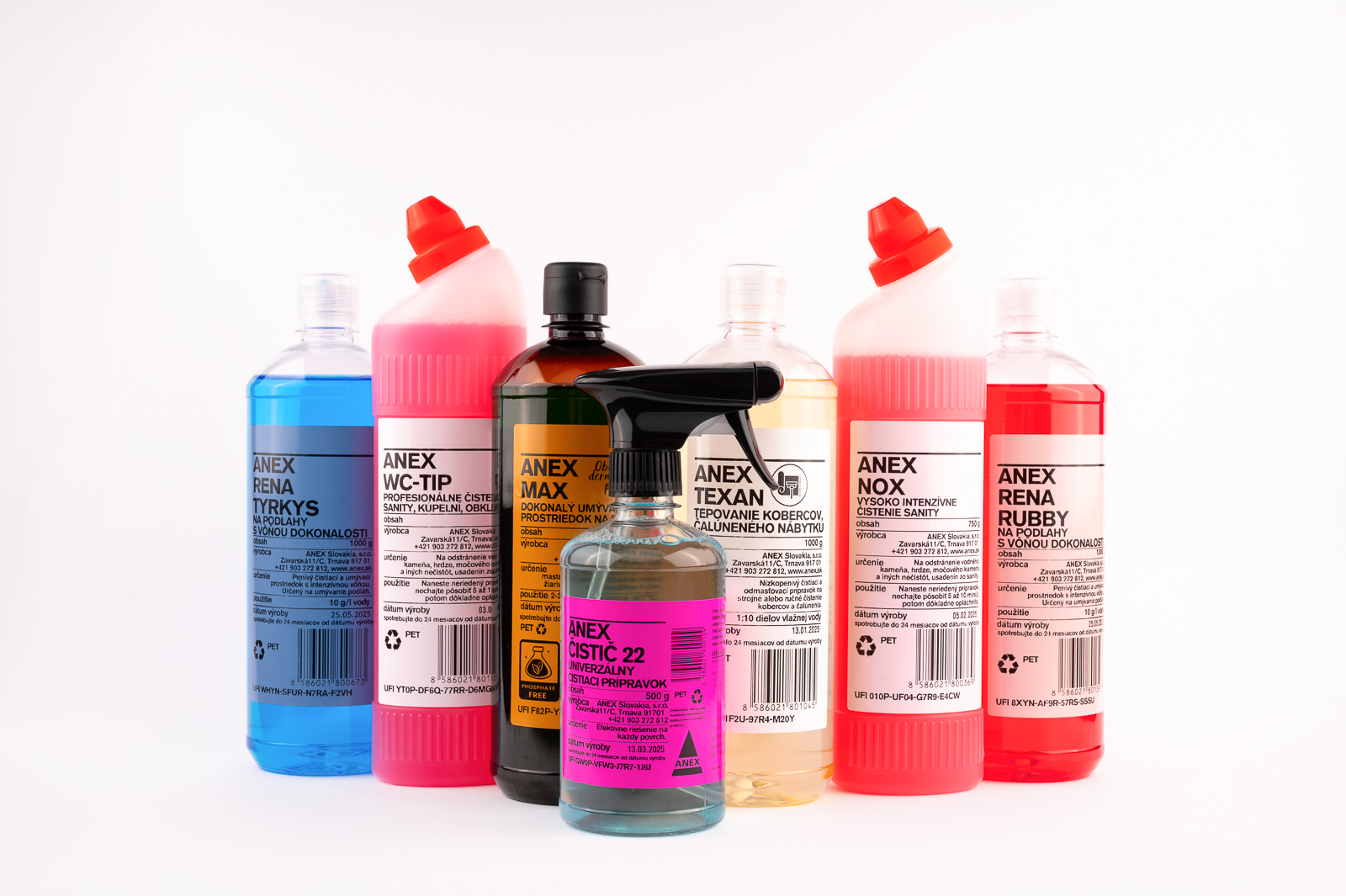 Fľaše , bandasky, rozprašovače, príslušenstvo