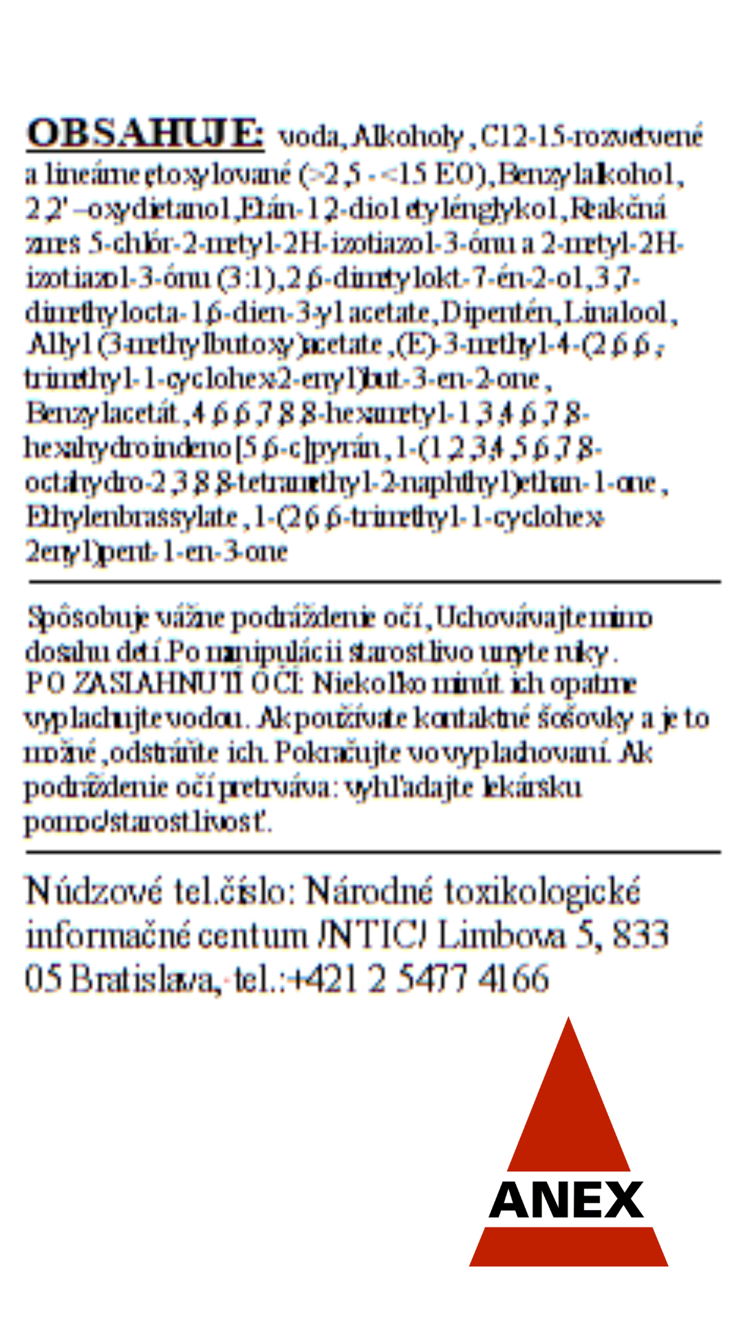 RENO EXOTIC  - energetický štítok